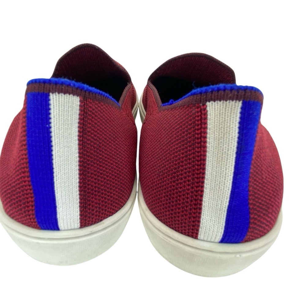 Rothy's The Sneaker Burgundy Red Slip Ons - Picture 9 of 16